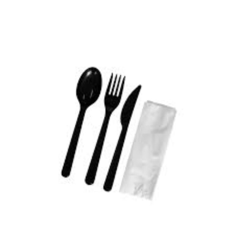 PS REUSABLE - Set vilica,nož,žlica,salv.-lux 750/1
